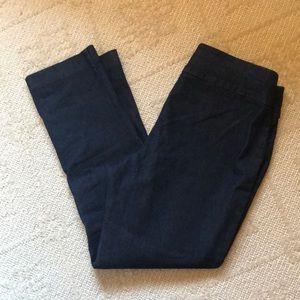 Croft & Barrow The Effortless Stretch Stretch Pull on Jeans dark Denim Petite 8